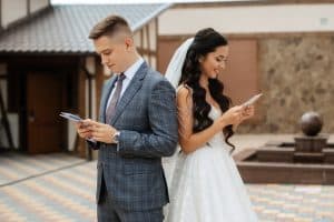 Hochzeit ohne Handy